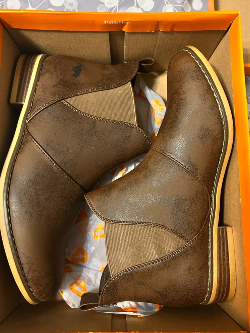 Rocket Dog, Women’s Brown Chelsea Boots - Classic Slip-On Ankle Boot